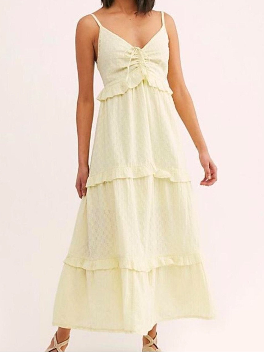 Free People Maxi Dress, Size Xs